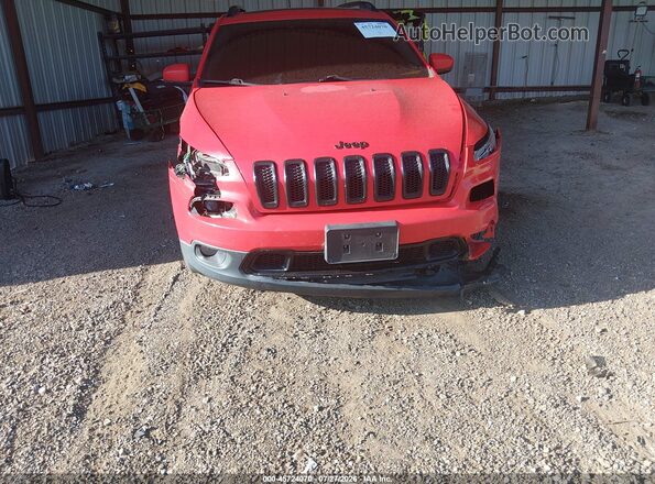 1C4PJLDB0HW643482 2017 JEEP CHEROKEE Red Vista frontal