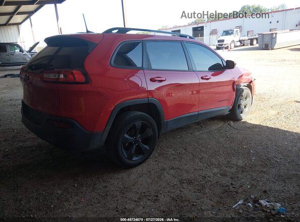 1C4PJLDB0HW643482 2017 JEEP CHEROKEE Red Trasero derecho