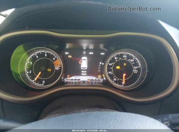 1C4PJLDB0HW643482 2017 JEEP CHEROKEE Red Vista de los asientos traseros