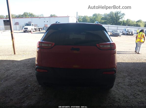 1C4PJLDB0HW643482 2017 JEEP CHEROKEE Red 