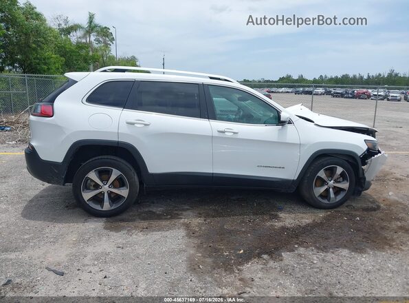1C4PJLDB0KD243344 2019 JEEP CHEROKEE White სალონის 360-გრადუსიანი ხედი