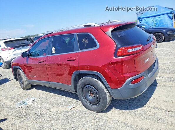 1C4PJLDB1HW516563 2017 JEEP CHEROKEE Red Հետևի ձախ