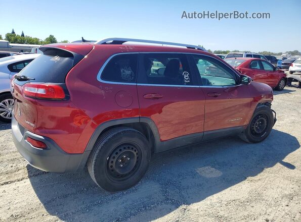 1C4PJLDB1HW516563 2017 JEEP CHEROKEE Red Հետևի աջ