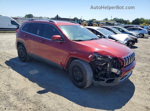 1C4PJLDB1HW516563 2017 JEEP CHEROKEE Red Առջևի աջ