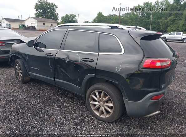 1C4PJLDB1JD567918 2018 JEEP CHEROKEE Черный Задняя левая четверть