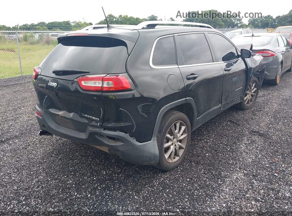 1C4PJLDB1JD567918 2018 JEEP CHEROKEE Черный Задняя правая четверть
