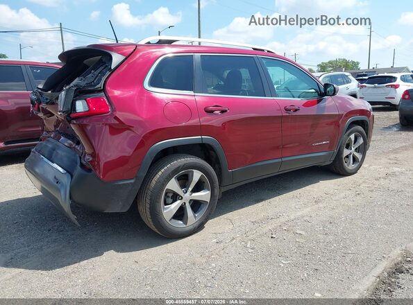 1C4PJLDB1LD525459 2020 JEEP CHEROKEE Red Tył prawy