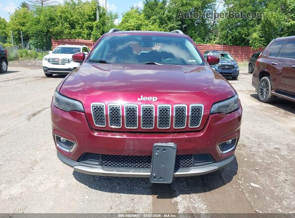 1C4PJLDB1LD525459 2020 JEEP CHEROKEE Red Widok zestawu wskaźników