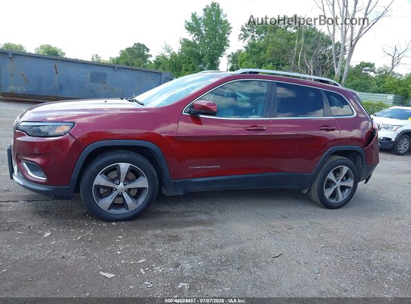 1C4PJLDB1LD525459 2020 JEEP CHEROKEE Red Widok wnętrza 360 stopni