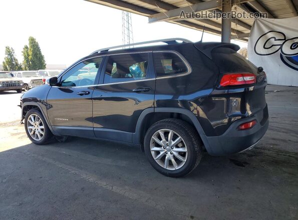 1C4PJLDB2GW165242 2016 JEEP CHEROKEE Charcoal უკანა მარცხენა