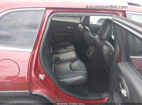 1C4PJLDB2HW525918 2017 JEEP CHEROKEE Red Вид наклейки з VIN-кодом