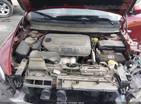 1C4PJLDB2HW525918 2017 JEEP CHEROKEE Red Вид ззаду