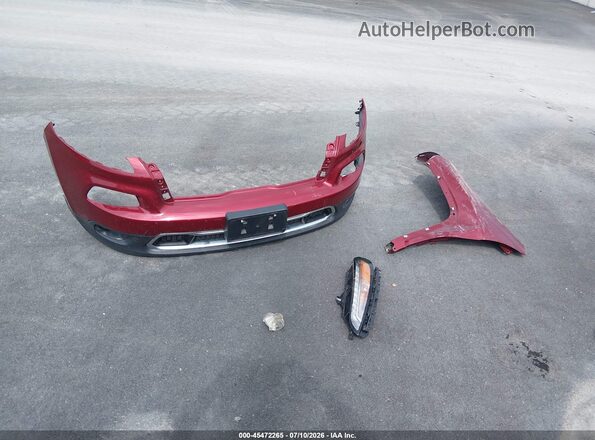 1C4PJLDB2HW525918 2017 JEEP CHEROKEE Red Вид щитка приладів
