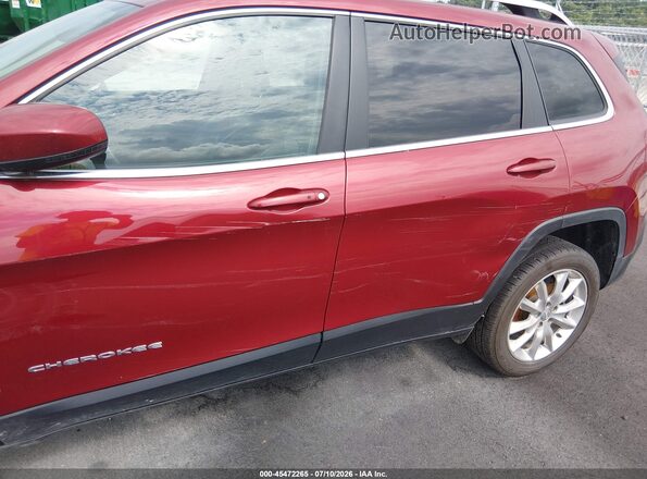 1C4PJLDB2HW525918 2017 JEEP CHEROKEE Red 