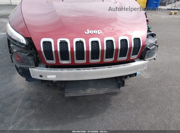 1C4PJLDB2HW525918 2017 JEEP CHEROKEE Red 