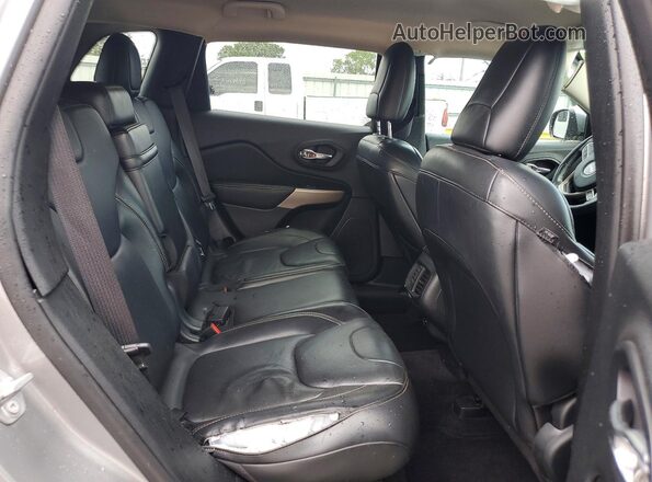 1C4PJLDB2HW642981 2017 JEEP CHEROKEE Silver Vista interior trasera