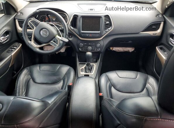 1C4PJLDB2HW642981 2017 JEEP CHEROKEE Silver Vista del salpicadero