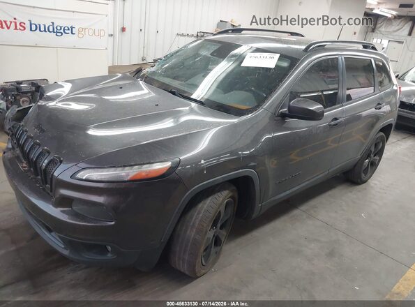1C4PJLDB2JD618486 2018 JEEP CHEROKEE Gray Front left