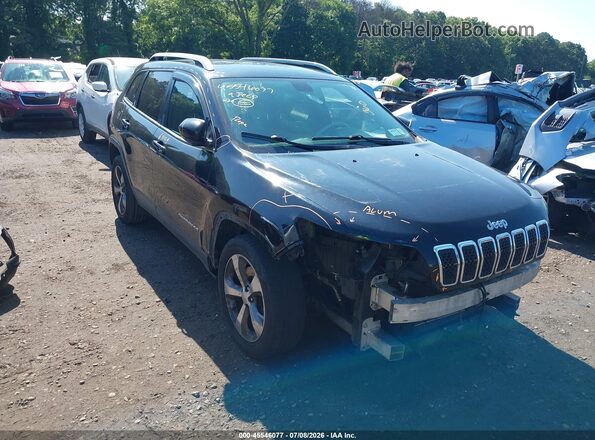 1C4PJLDB2KD433968 2019 JEEP CHEROKEE Black წინა ხედი