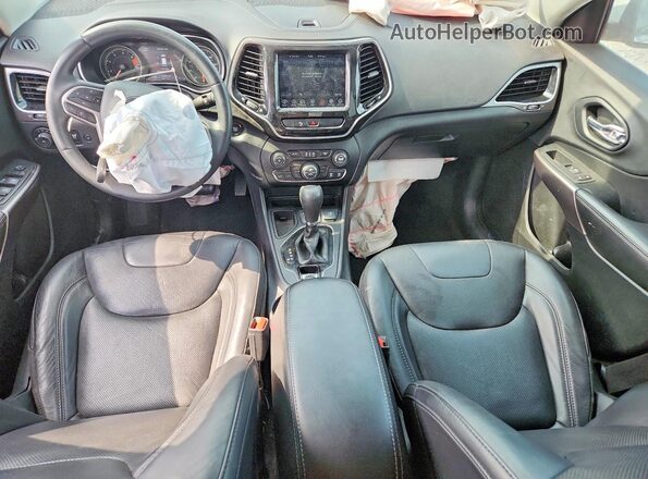 1C4PJLDB2KD444260 2019 JEEP CHEROKEE White Widok deski rozdzielczej