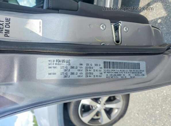 1C4PJLDB2LD599957 2020 JEEP CHEROKEE Silver Vista de la etiqueta del VIN