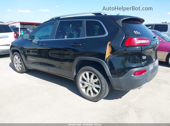 1C4PJLDB3HW547507 2017 JEEP CHEROKEE Black უკანა მარცხენა