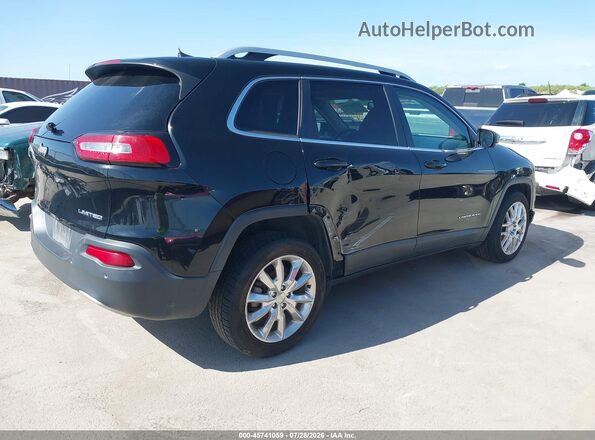 1C4PJLDB3HW547507 2017 JEEP CHEROKEE Black უკანა მარჯვენა