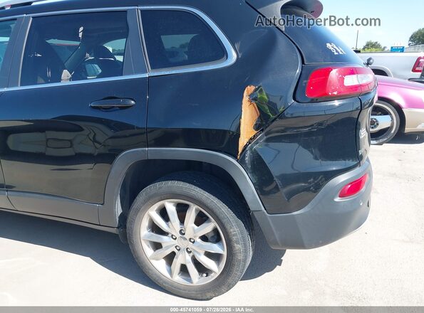 1C4PJLDB3HW547507 2017 JEEP CHEROKEE Black წინა ხედი