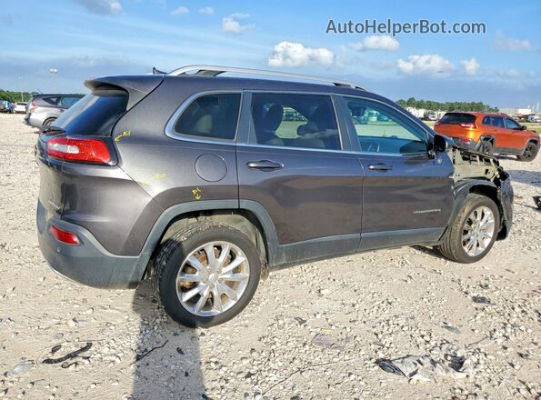 1C4PJLDB3HW623534 2017 JEEP CHEROKEE Gray Rear right