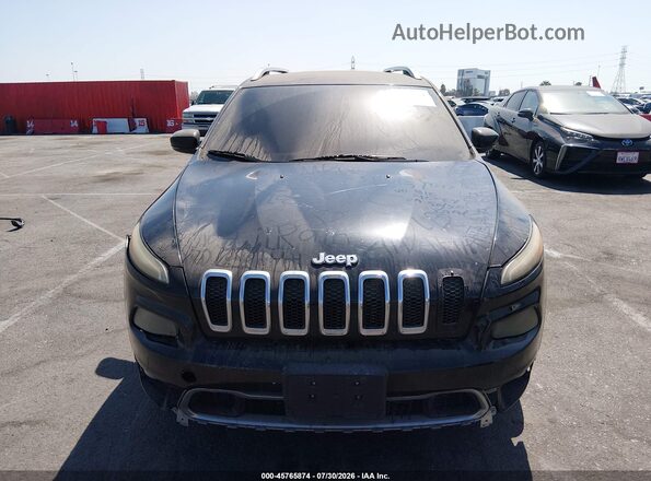 1C4PJLDB3JD523726 2018 JEEP CHEROKEE Black წინა ხედი