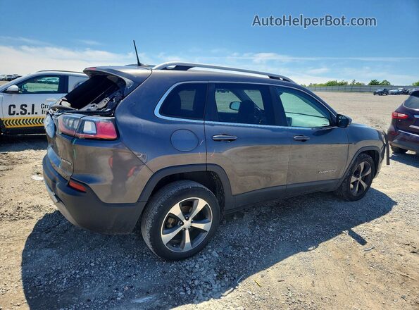 1C4PJLDB3KD302256 2019 JEEP CHEROKEE Серый Задняя правая четверть
