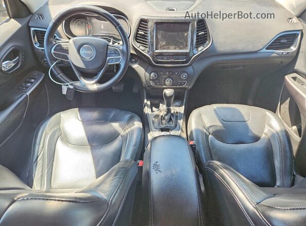1C4PJLDB3KD302256 2019 JEEP CHEROKEE Серый Вид панели приборов