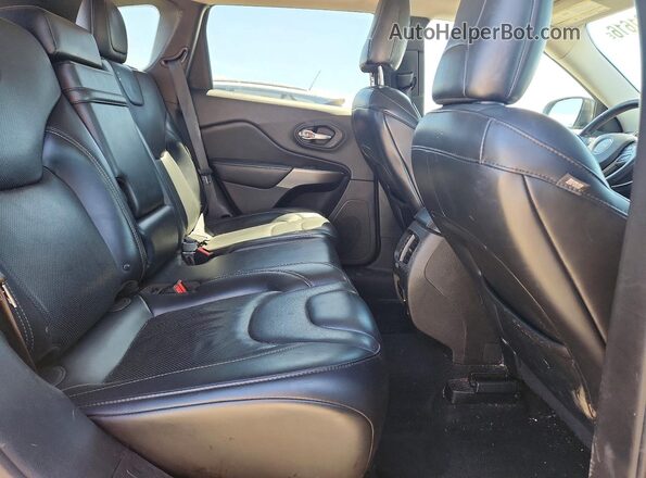 1C4PJLDB3KD302256 2019 JEEP CHEROKEE Серый Вид задней части салона