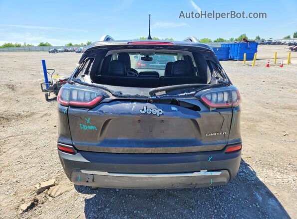 1C4PJLDB3KD302256 2019 JEEP CHEROKEE Серый Вид сзади