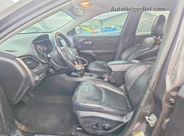 1C4PJLDB3LD529884 2020 JEEP CHEROKEE Gray Вид салону спереду
