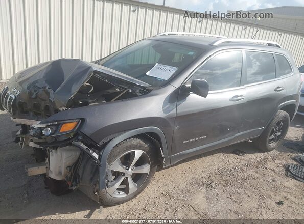 1C4PJLDB3LD614465 2020 JEEP CHEROKEE Gray Առջևի ձախ երեք քառորդ տեսարան
