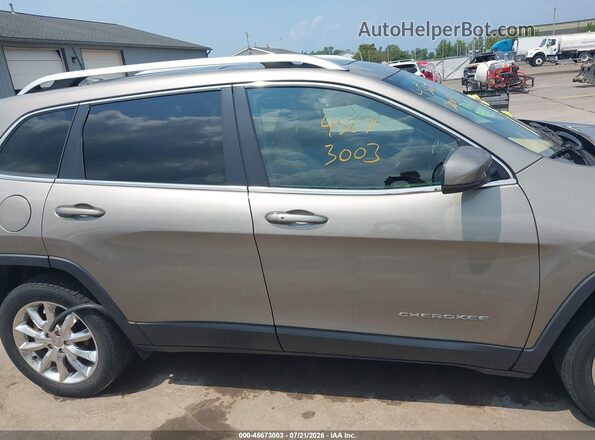 1C4PJLDB4GW347587 2016 JEEP CHEROKEE Brown უკანა სალონის ხედი