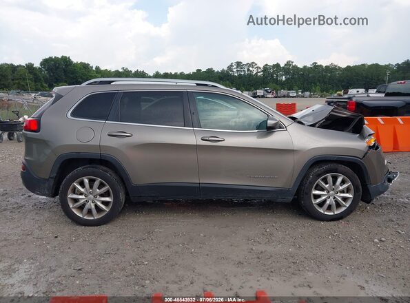 1C4PJLDB4HW626734 2017 JEEP CHEROKEE Champagne Սալոնի 360 աստիճան տեսք