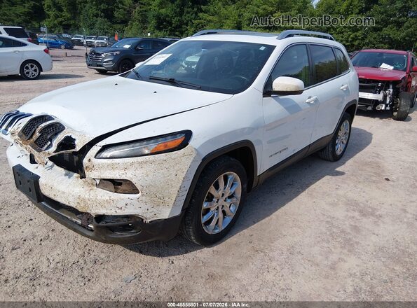 1C4PJLDB4HW642013 2017 JEEP CHEROKEE White Vista tres cuartos delantera izquierda