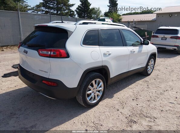 1C4PJLDB4HW642013 2017 JEEP CHEROKEE White Trasero derecho