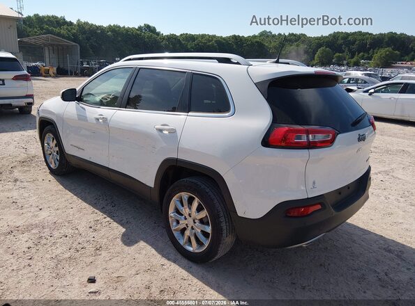 1C4PJLDB4HW642013 2017 JEEP CHEROKEE White Trasero izquierdo