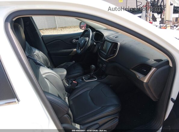 1C4PJLDB4HW642013 2017 JEEP CHEROKEE White Vista interior delantera