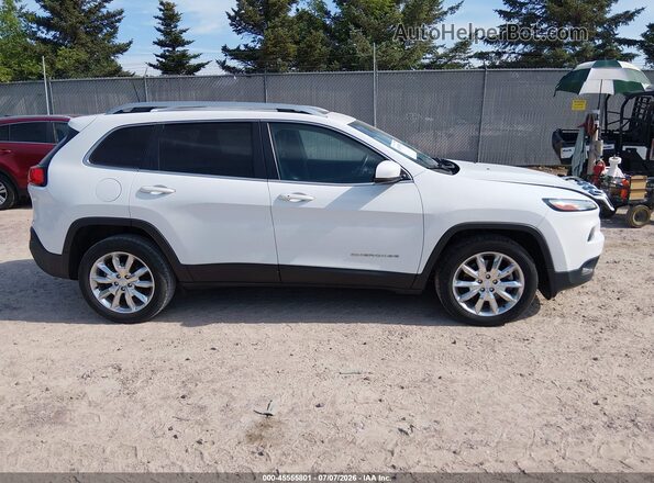1C4PJLDB4HW642013 2017 JEEP CHEROKEE White Vista interior trasera