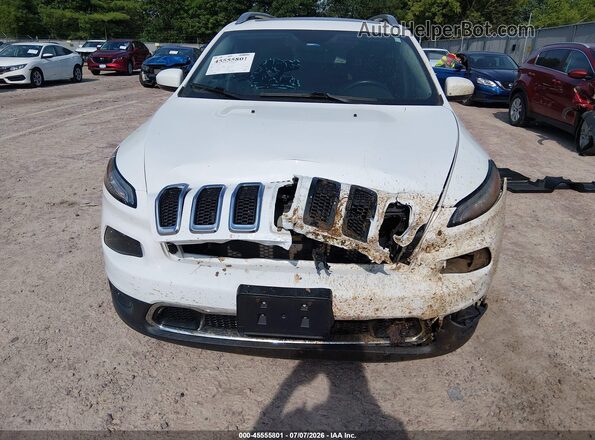 1C4PJLDB4HW642013 2017 JEEP CHEROKEE White Vista del cuadro de instrumentos