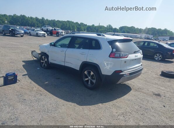 1C4PJLDB4KD347979 2019 JEEP CHEROKEE White Tył lewy
