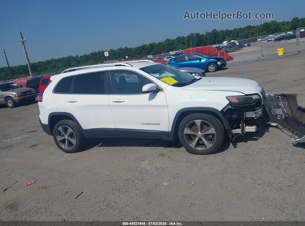 1C4PJLDB4KD347979 2019 JEEP CHEROKEE White Widok wnętrza z tyłu