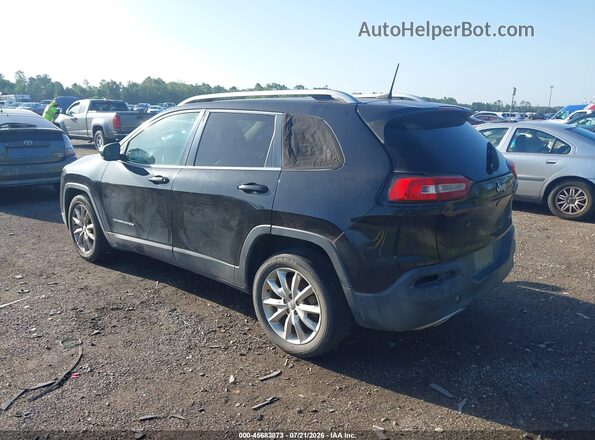 1C4PJLDB5GW164702 2016 JEEP CHEROKEE Black Tył lewy