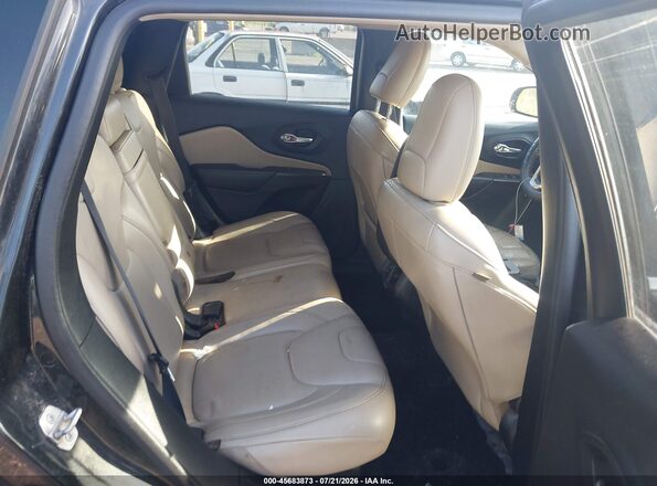 1C4PJLDB5GW164702 2016 JEEP CHEROKEE Black Widok naklejki z numerem VIN