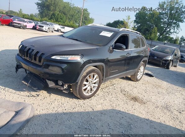 1C4PJLDB5GW229550 2016 JEEP CHEROKEE Черный Передняя левая четверть