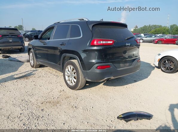 1C4PJLDB5GW229550 2016 JEEP CHEROKEE Черный Задняя левая четверть